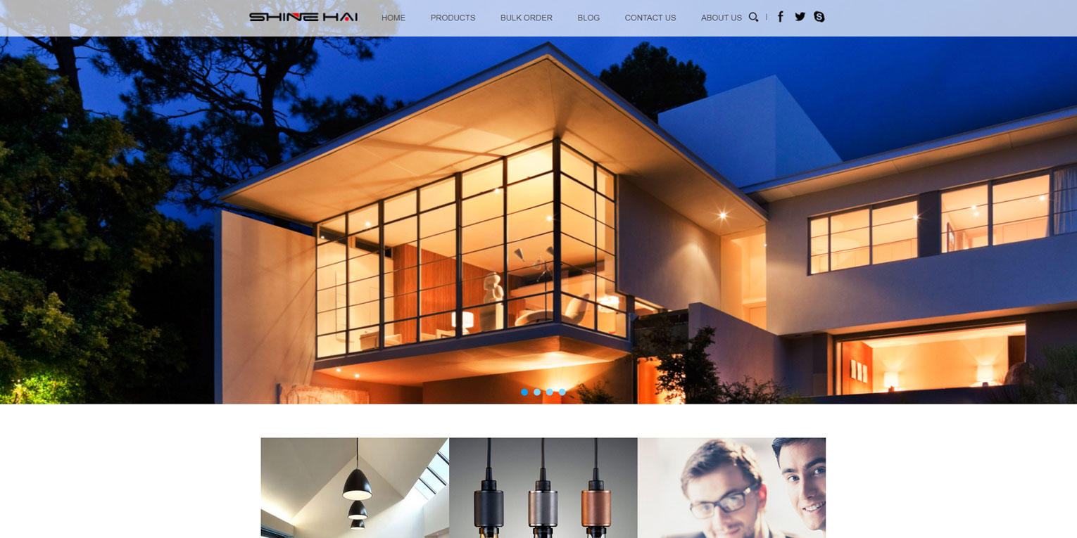 深圳亚马逊电商，LED 外贸响应式
